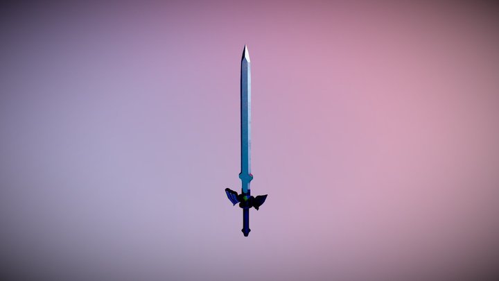 Master Sword 3D Model