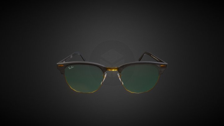 Ray-Ban Glasses 3D Model