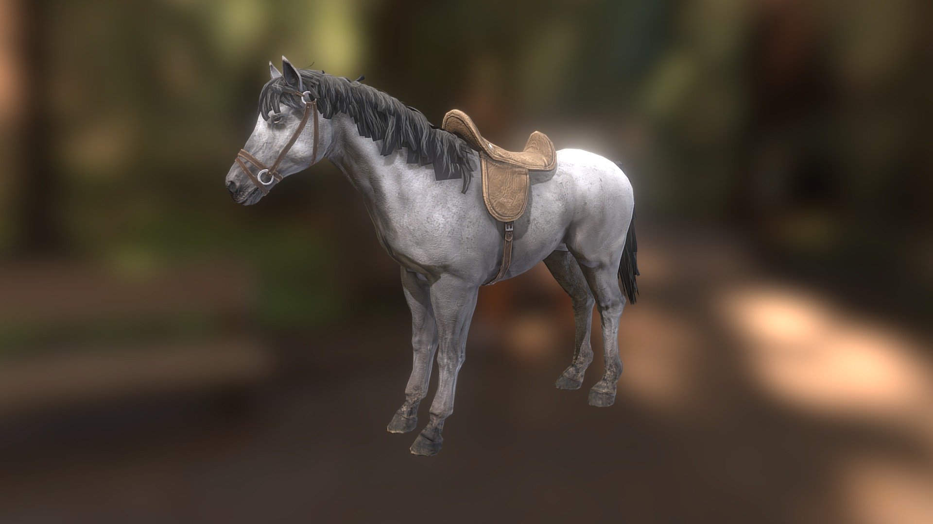 Horse 5 (PBR, 2K, ANIM) - 3D model by Tokyo Designer Gakuin ...