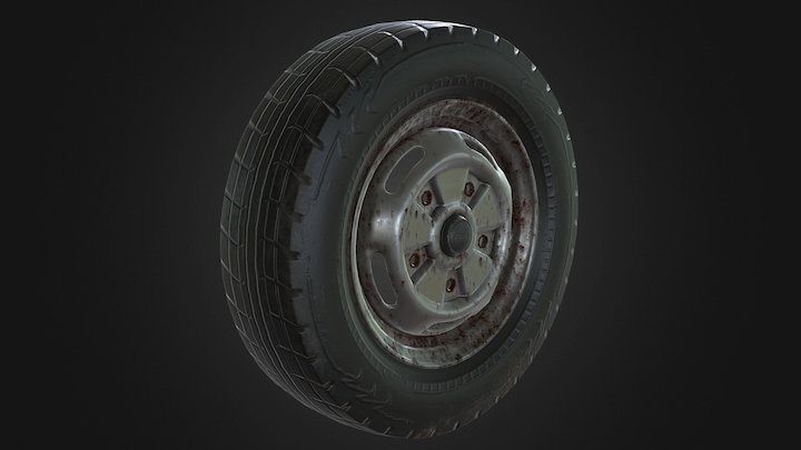 Wheel_car 3D Model