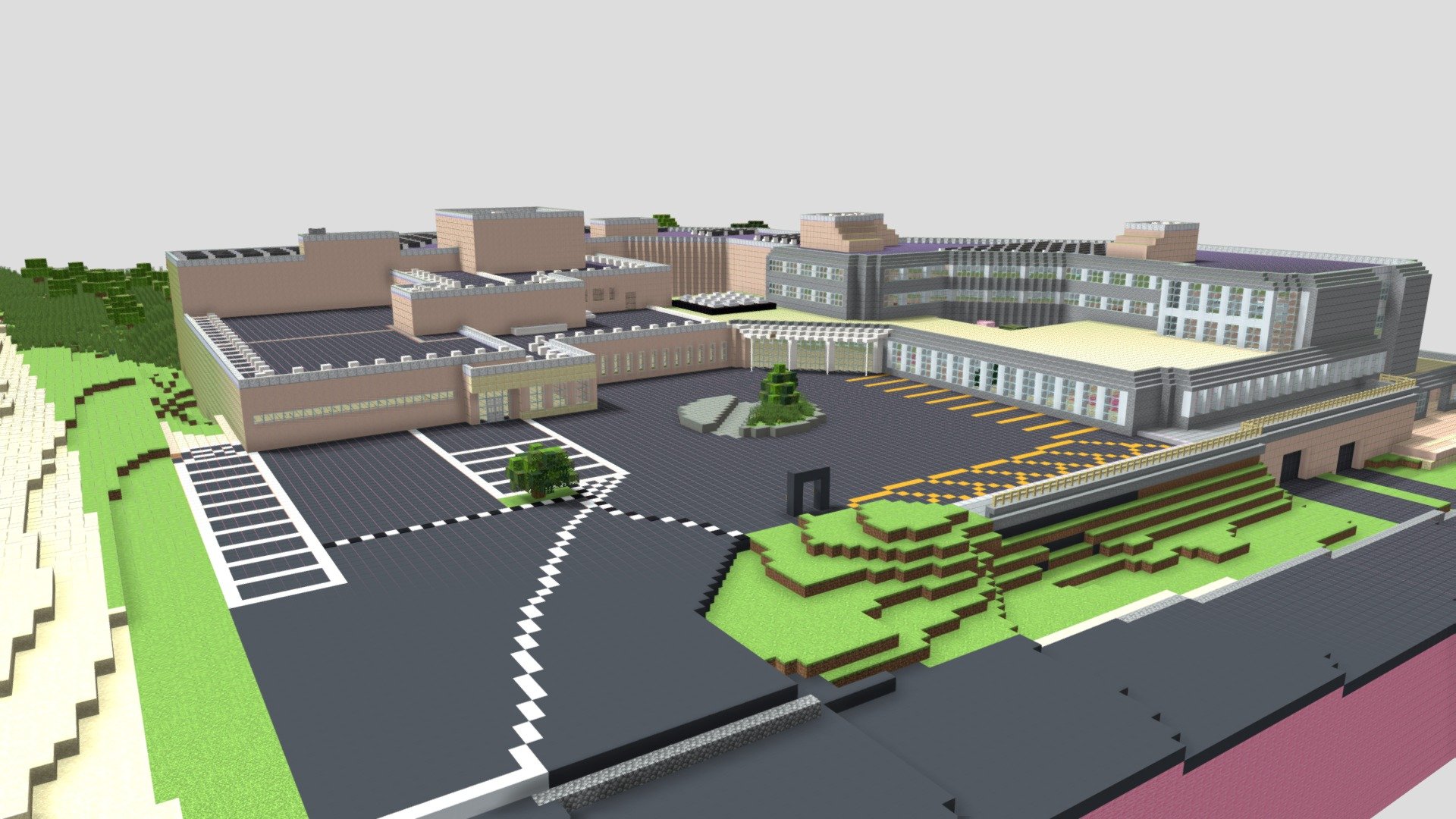 Bellerive dans Minecraft - 3D model by Lesa.teliers (@gaetanvanbeek ...