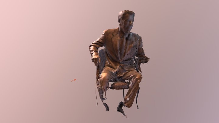 Ronald Reagan Meeting Mikhail Gorbachev Statue – Modelo 3D gratuito STL