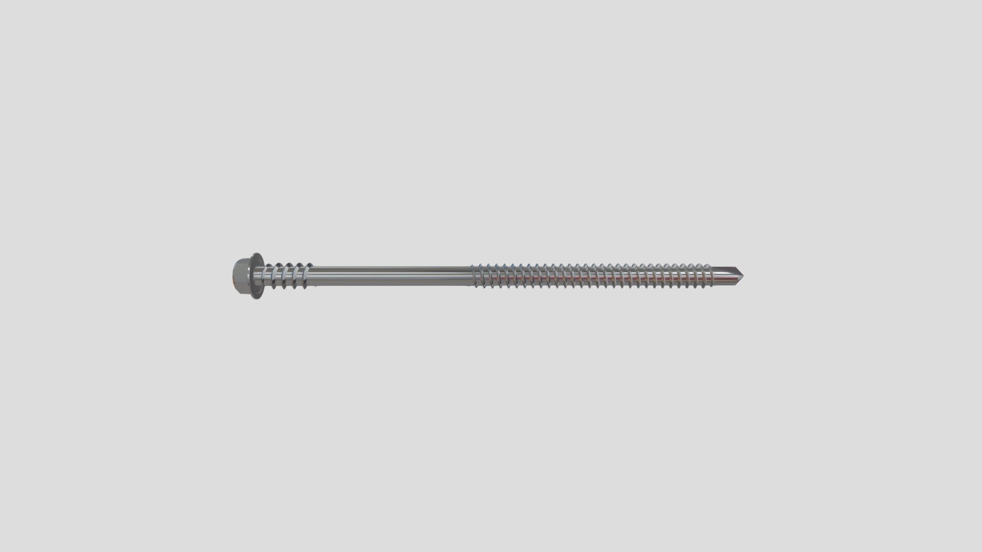 Vite inox autoperforante — Sketchfab embed 3D viewer