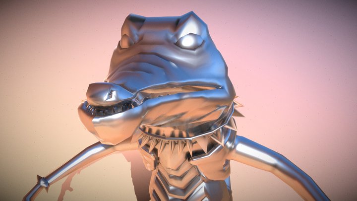 Crocodile 3D Model