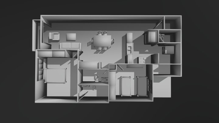 Apartamento 3D Model