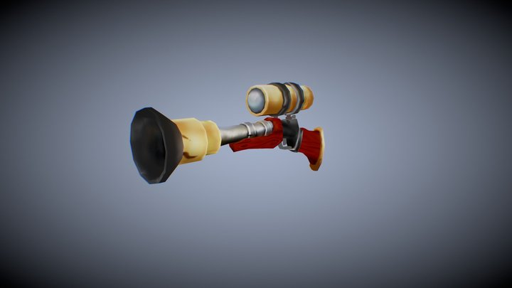 Gun game 3D Model