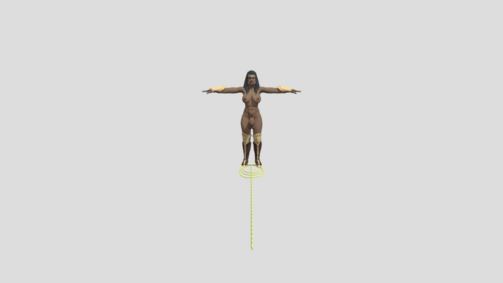 Wonder Woman 3D Model