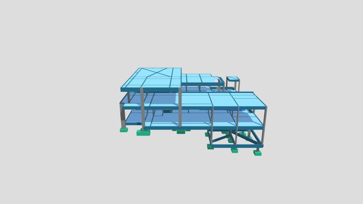 PROJETO ESTRUTURAL - F&B 3D Model
