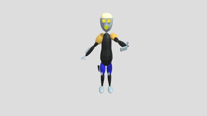 AIE character 3D Model