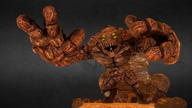 Golem GOA 3D Model
