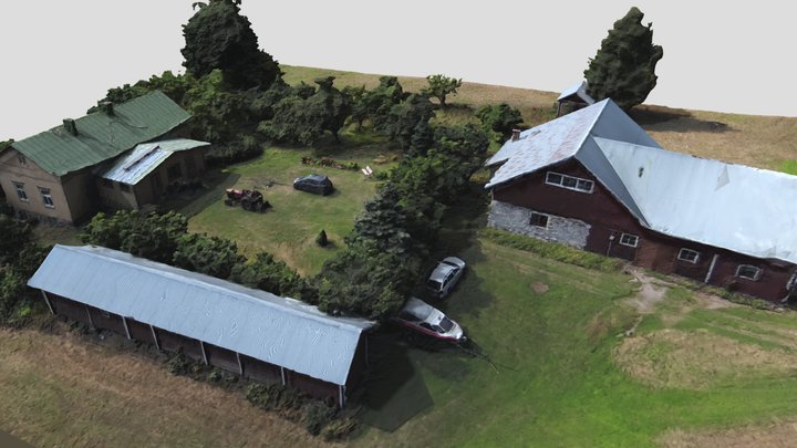 Finnish Farm 3D Model