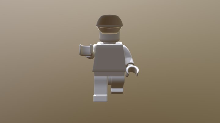 Lego Character 3D Model