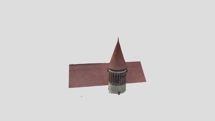 Orton Hall Tower - Ohio State University 3D Model