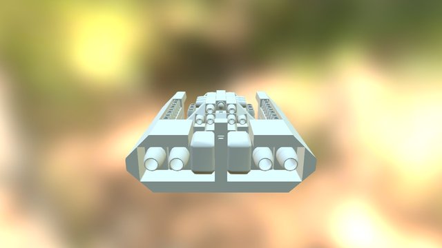 Project Afoxi - Test Module Combo Obj Files 3D Model