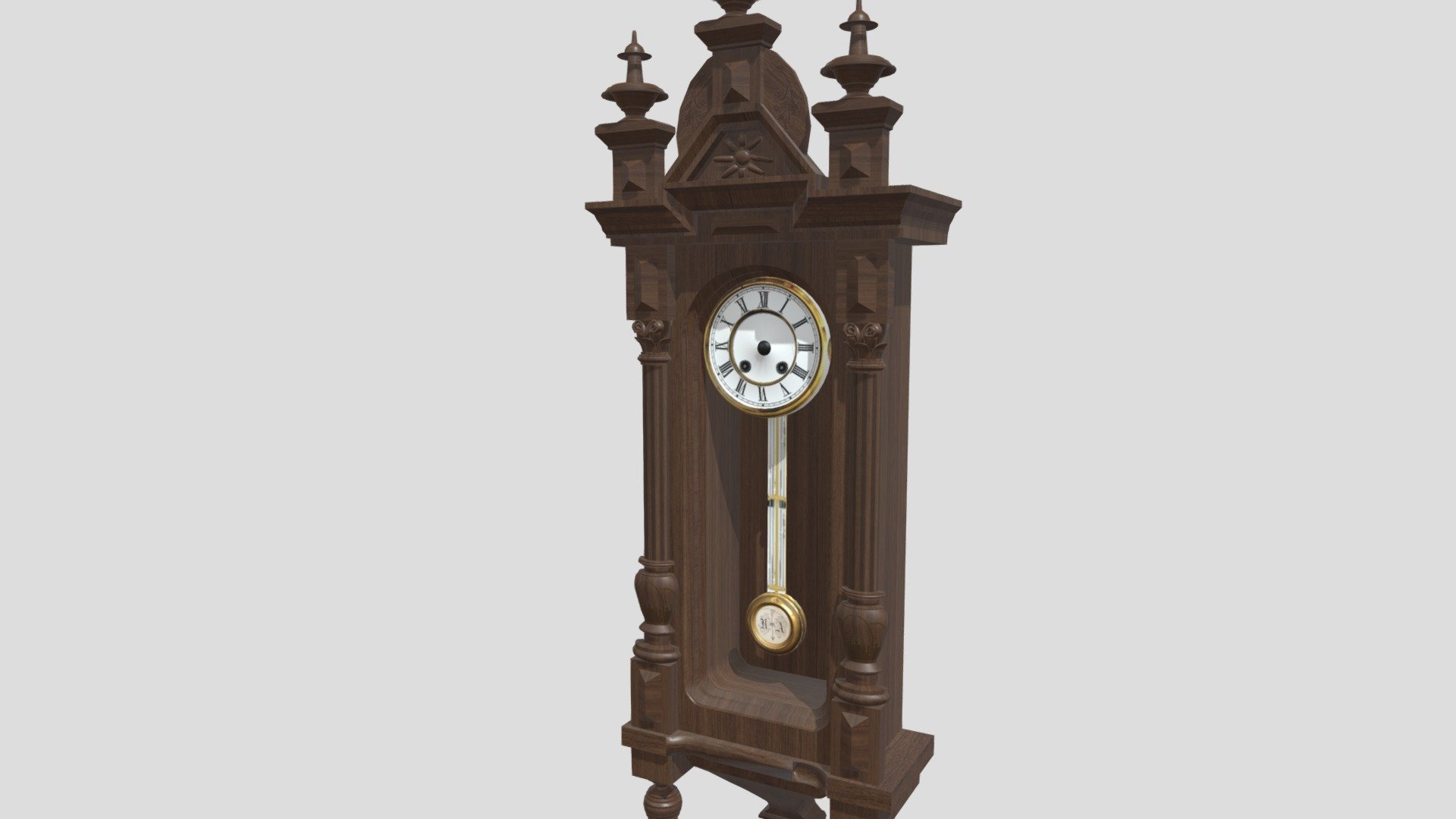 Gustav Becker German Wall Clock