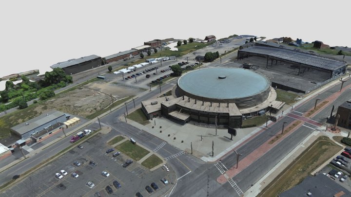 Utica Auditorium 3D Model
