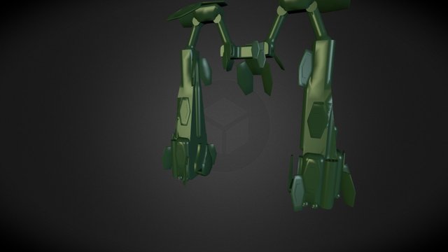 Thanos Archwing 3D Model