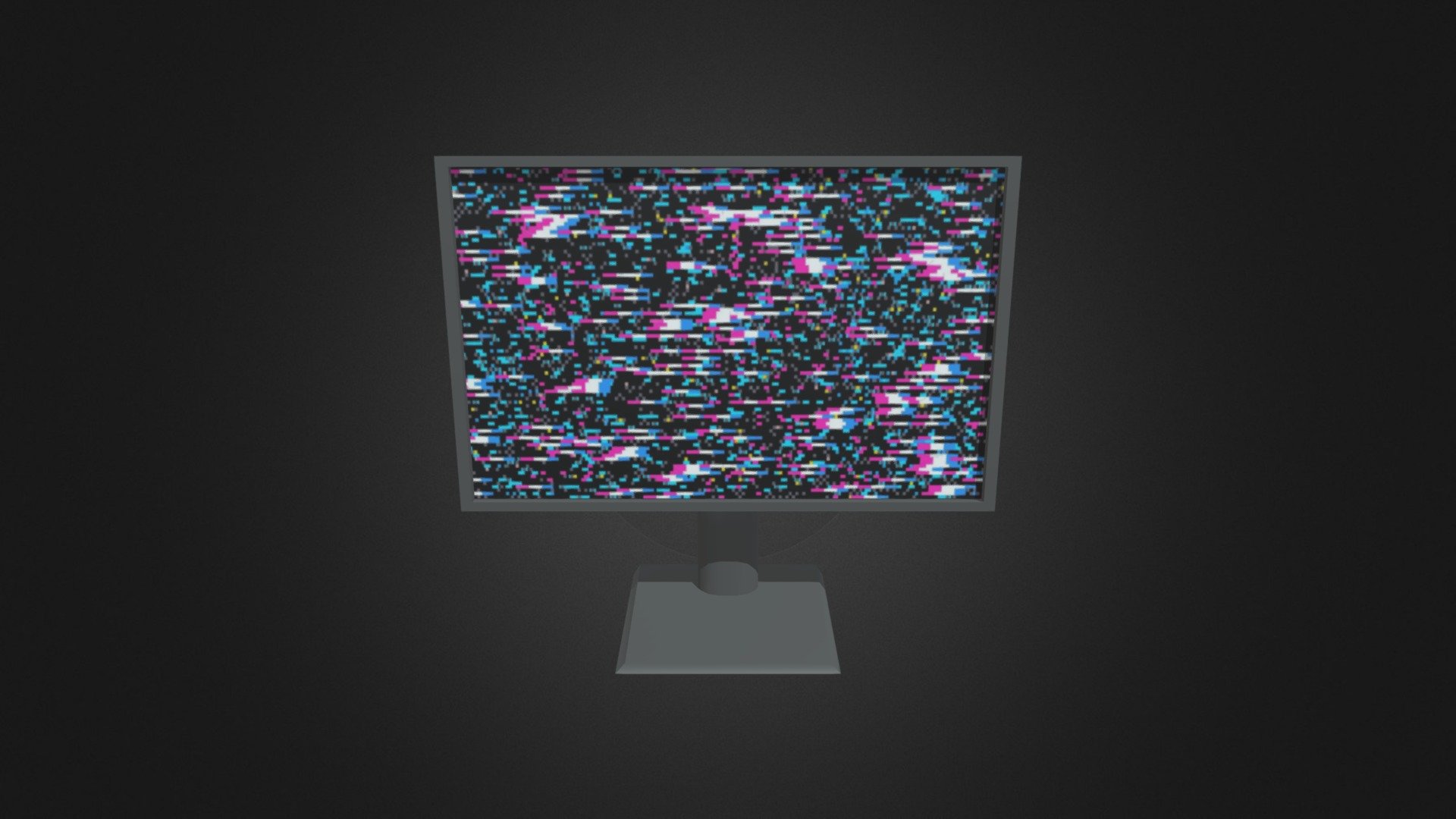 Monitor — Sketchfab embed 3D viewer