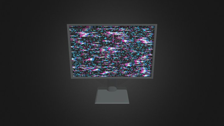 Monitor 3D Model