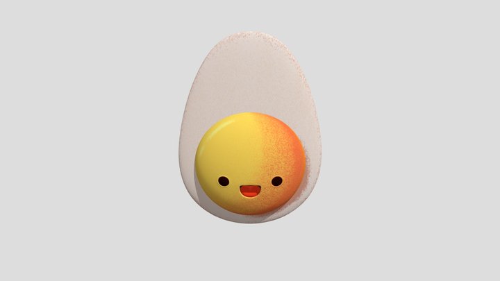 Free Egg 3D Model