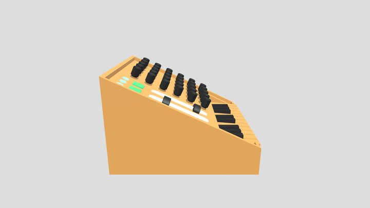 Blender 2.8 Greasepencil Test 3D Model