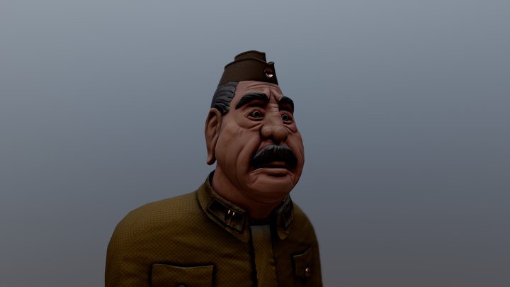 Kolya the Broadcaster 3D Model