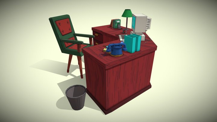 Office 3D Model