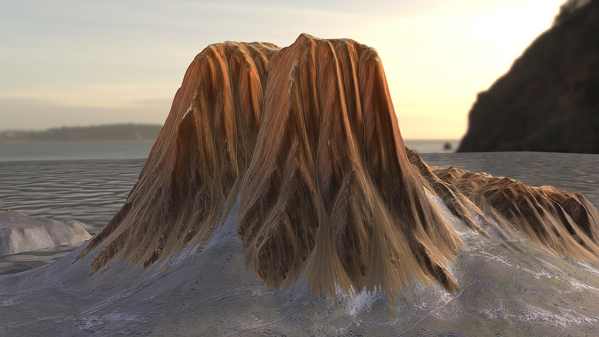 Es Vedra Island near Ibiza (Wip)
