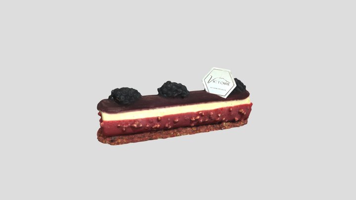 Lemon Pie 3D Model