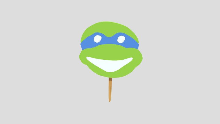 Teenage Mutant Ninja Turtles Tip Tap Popsicle 1 3D Model