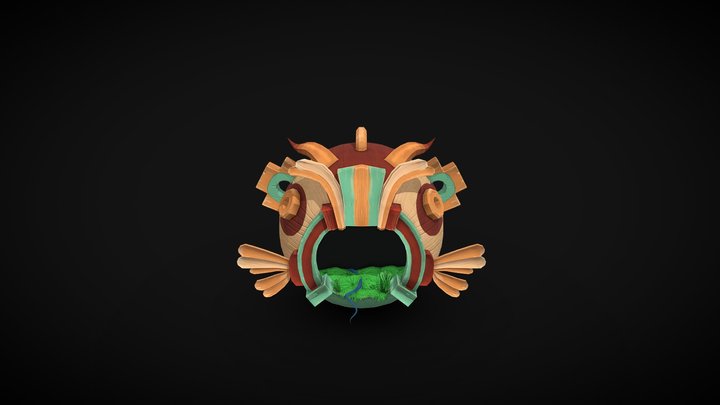 ArtStation Challenge Dragon Nest 3D Model
