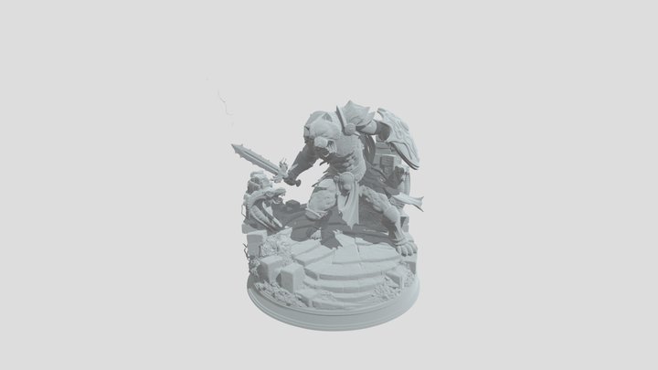 Emberclaw Warlord 3D Model