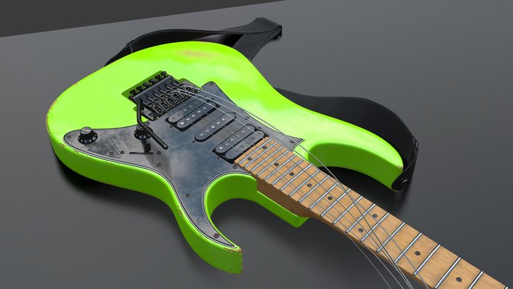 Ibanez RG 3D 3D Model