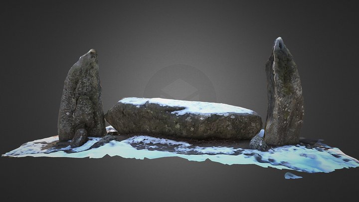 Midmar recumbent stone circle – Free 3D Model STL