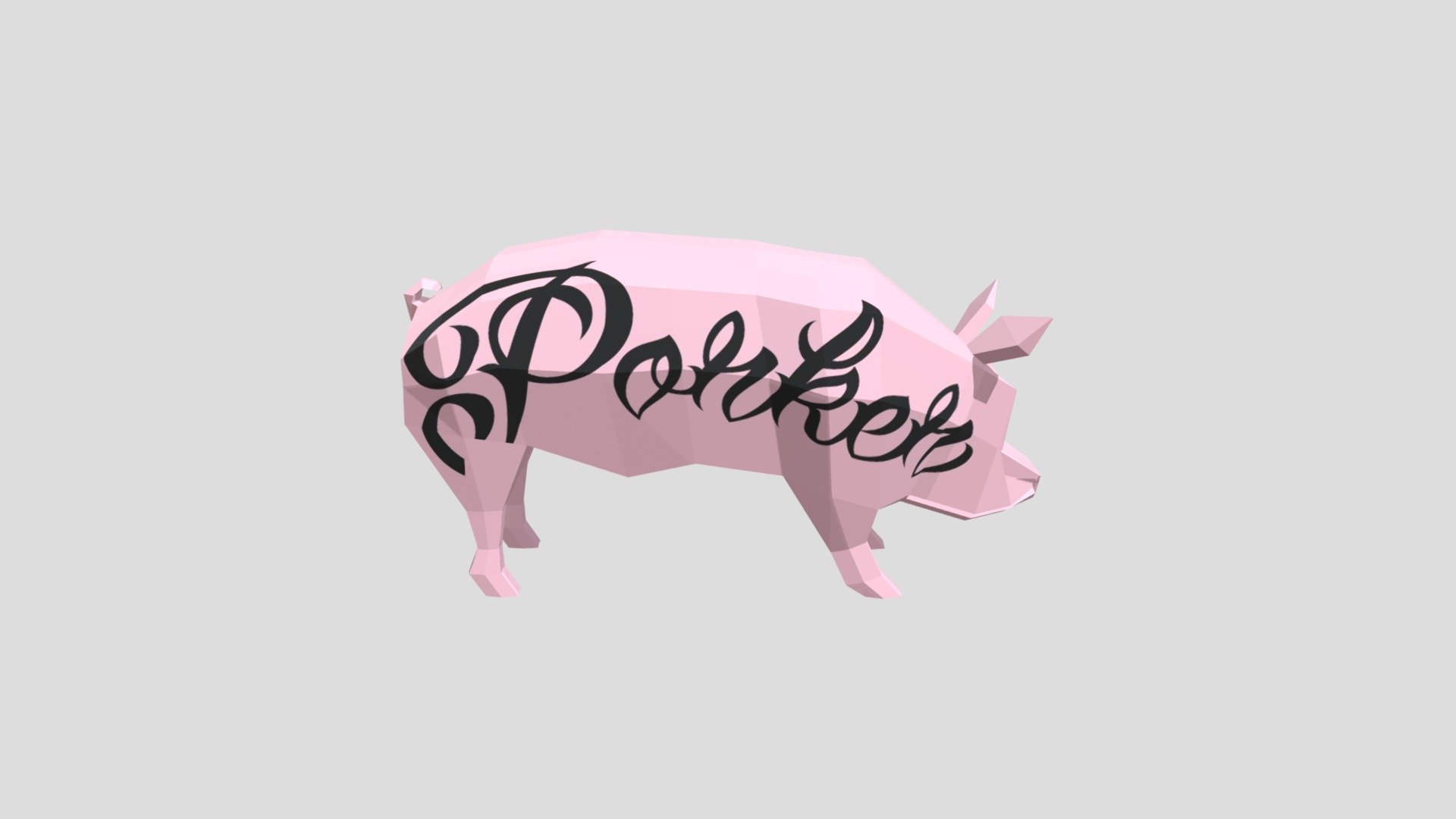 Low Poly Porker