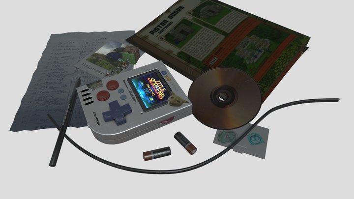 Room Corner - Without a Care 3D Model