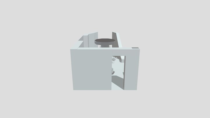 Old School Sci Fi Space Bridge 3D Model