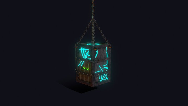 Fantasy Cage 3D Model