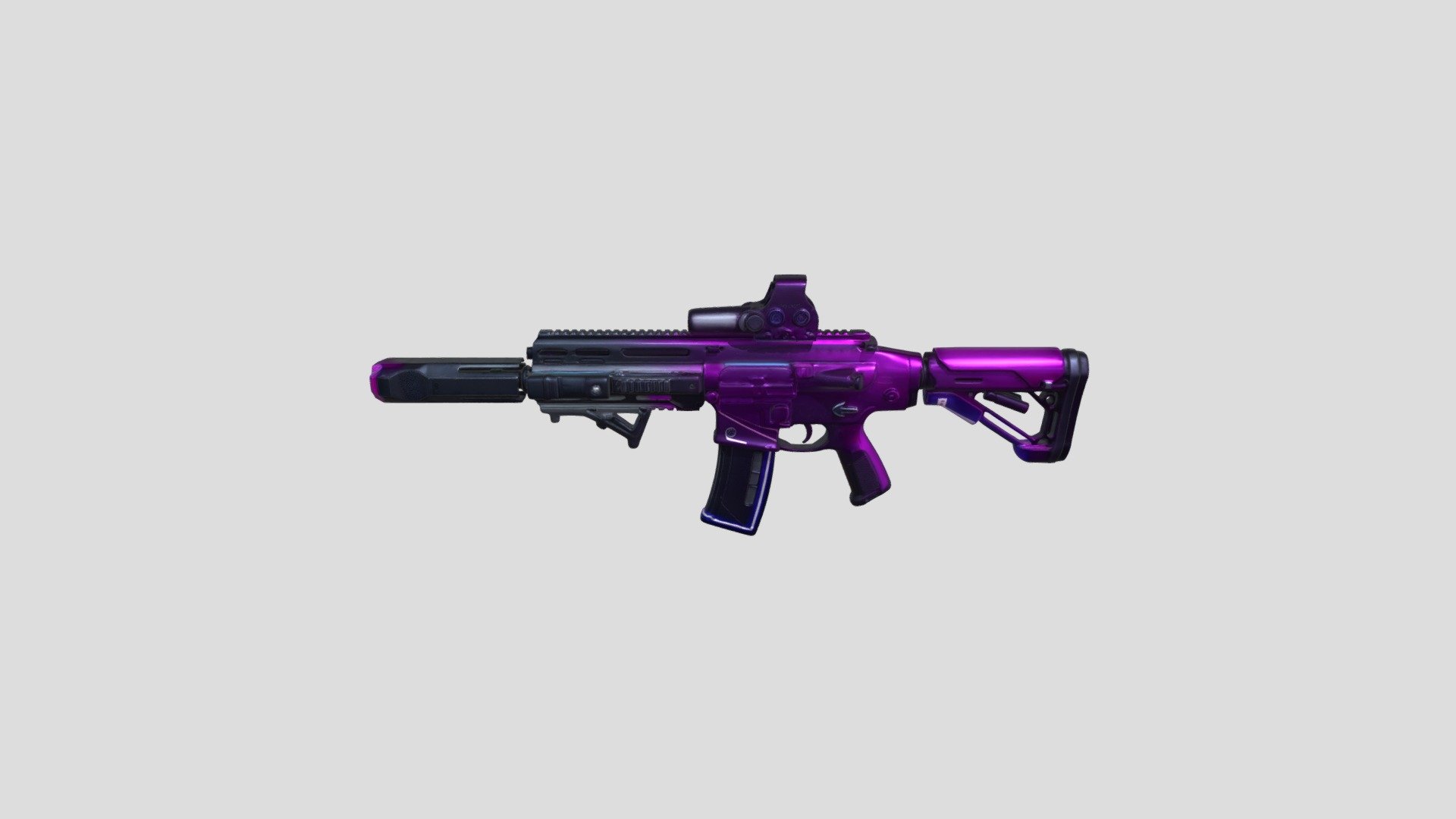 AR-47 Specter Rifle - 3D model by Uriano GBAGUIDI (@Hinoarashi_11 ...