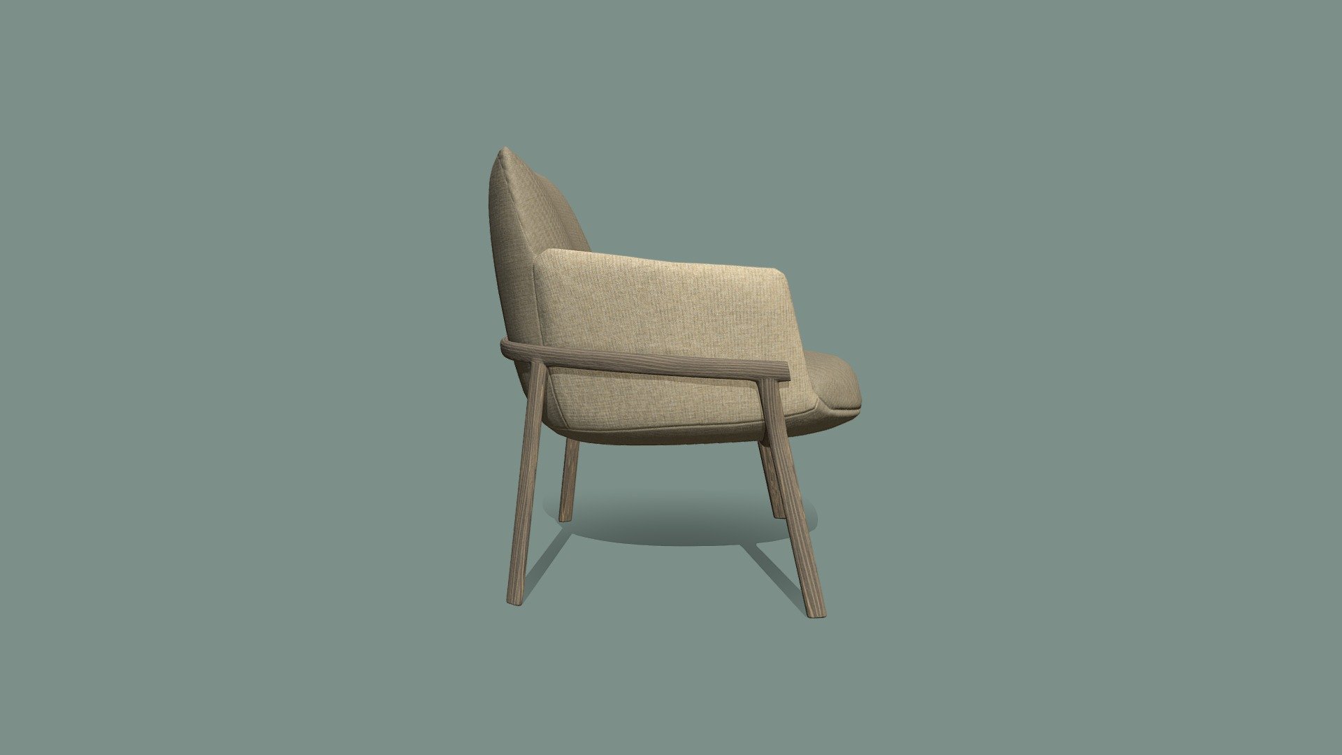 Designer Chair 01 — Sketchfab embed 3D viewer