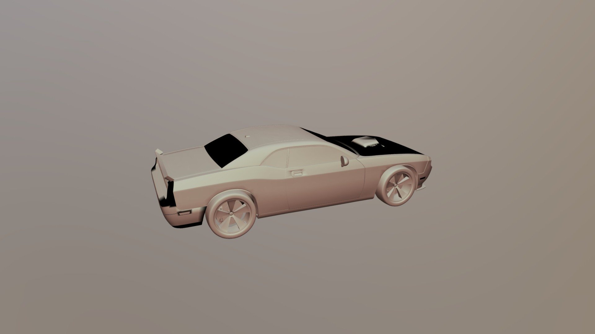 Dodge Chellenger SRT10 FBX