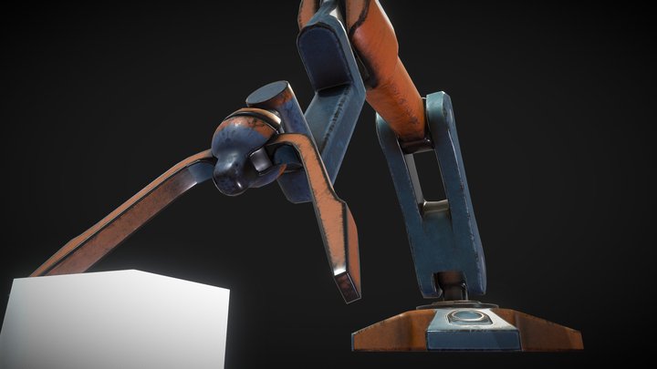 Lewis Robot Arm 3D Model