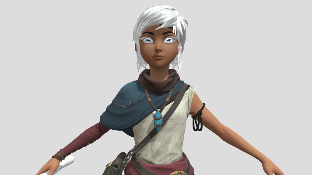 Fan Made Model of Kena With Textues(Game Ready)