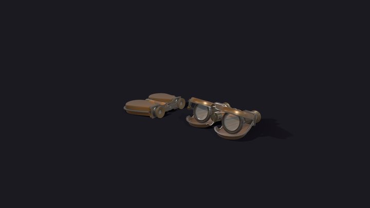 Binoculars 3D Model