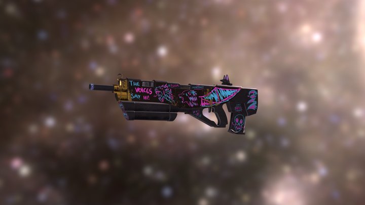 Vigilance Wing - Fever Dream Skin 3D Model