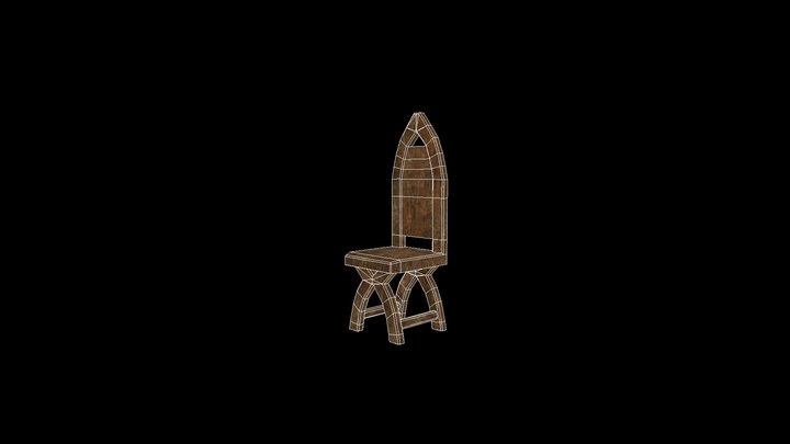 Borg Chair 3D Model