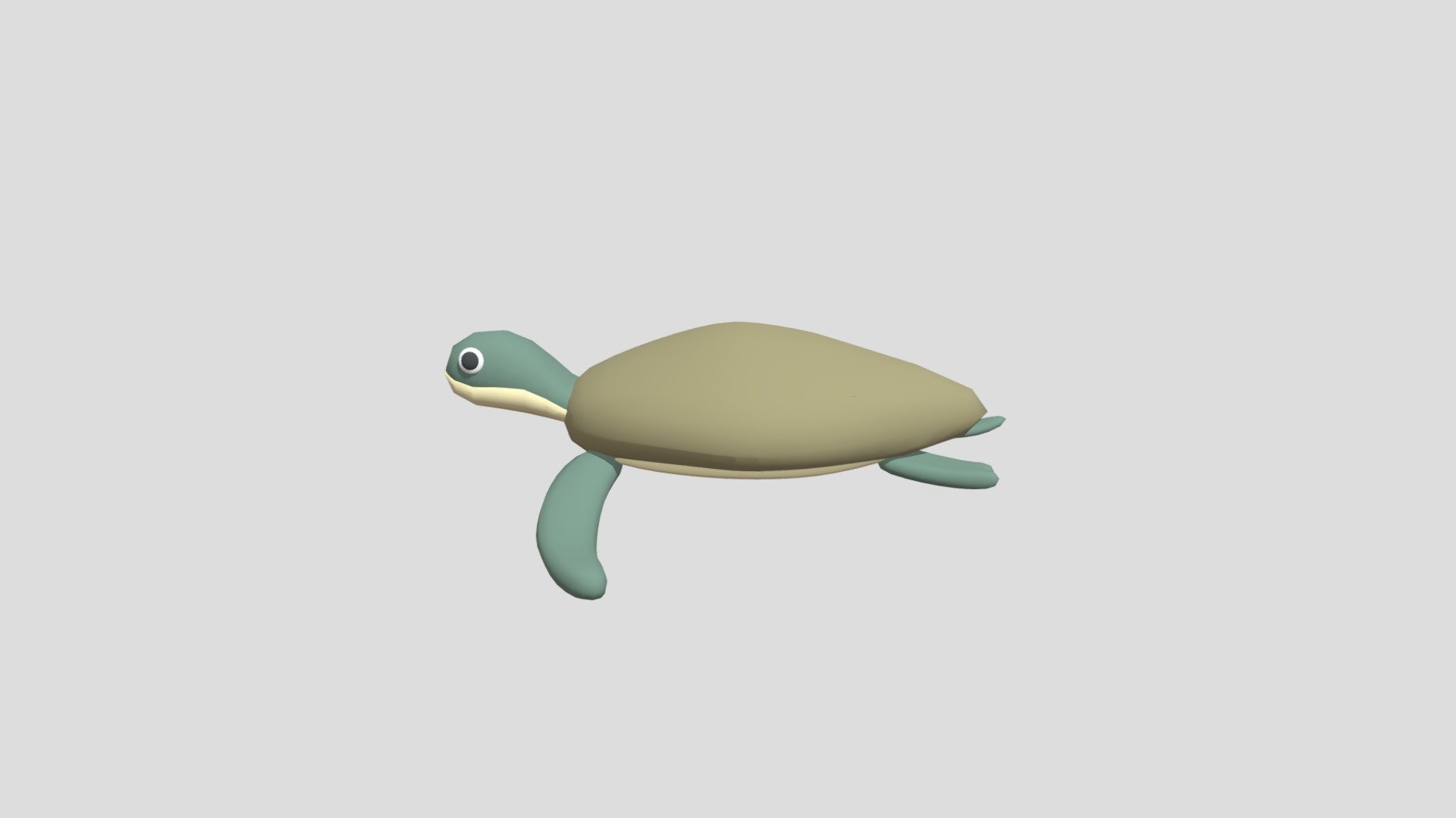 Simple Sea Turtle - Download Free 3D model by mighttech [953faa9 ...