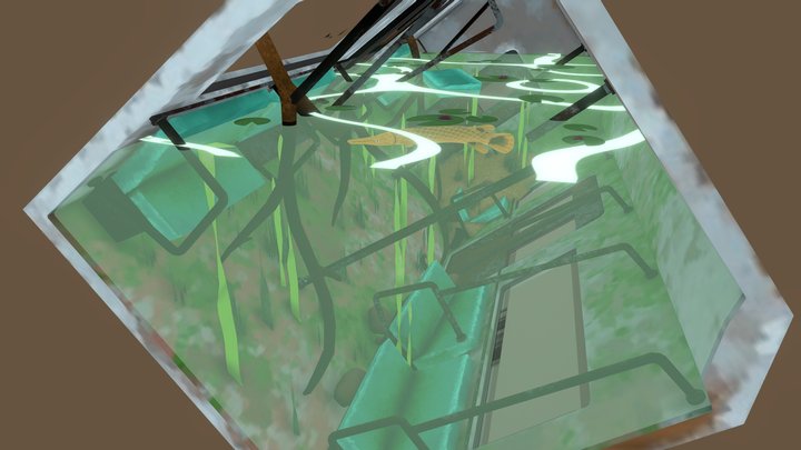 Subway ecosystem 3D Model