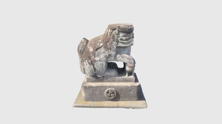 熊谷箱田神社 3D Model