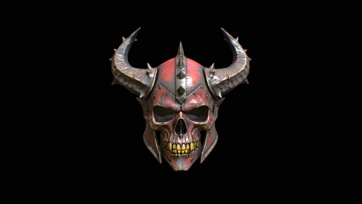 Infernal Helm 3D Model